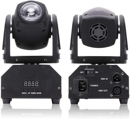 Uking mini rgbw led beam - led, teste