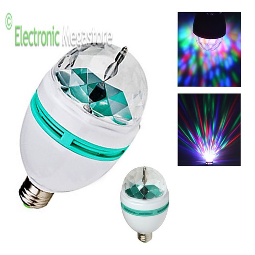 Lampada led rotante effetto - lampada,