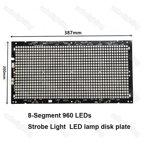 Luci stroboscopiche led - 8, zone