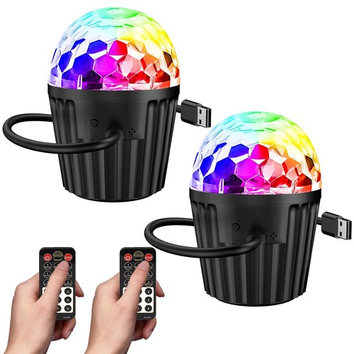 Pack disco light portatile - 2-pack,