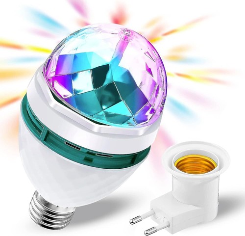 Luci discoteca 360 ruotabile - 360°,